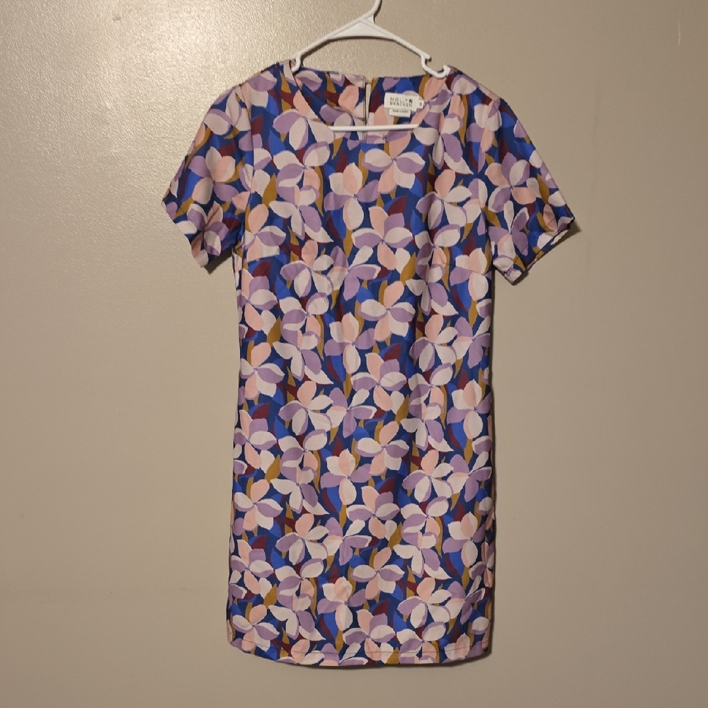 Molly Bracken Floral Mini Dress Multicolor Womens Size Small